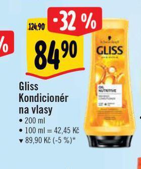 Albert Gliss kondicionér na vlasy nabídka