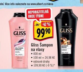 Albert Gliss šampon nabídka