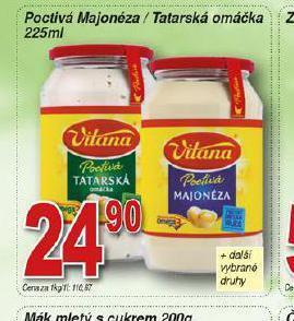 Hruška Poctivá majonéza nabídka