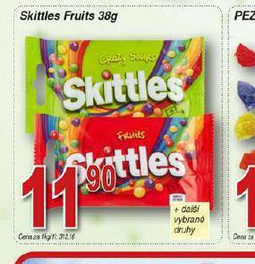 Hruška Skittles fruits nabídka