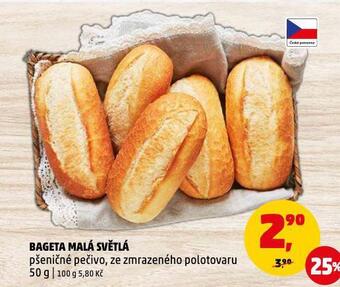 Penny Market Bageta malá světlá nabídka