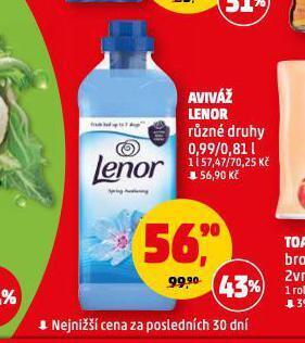 Penny Market Aviváž lenor nabídka