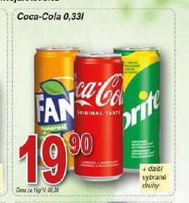 Hruška Sprite nabídka