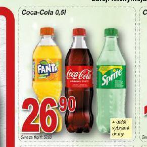 Hruška Coca-cola nabídka