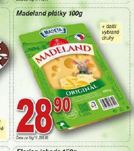 Hruška Madeland sýr nabídka