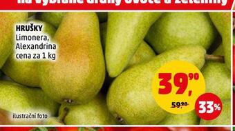 Penny Market Hrušky nabídka