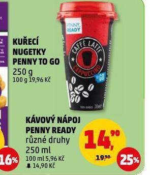 Penny Market Kávový nápoj nabídka