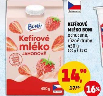Penny Market Kefírové mléko nabídka
