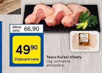 Tesco Tesco kuřecí hřbety 1 kg nabídka
