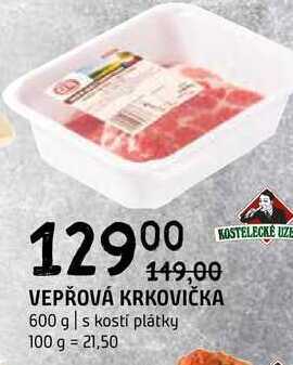 Terno Vepřová krkovička 600 g nabídka