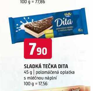 Terno Sladká tečka dita 45 g nabídka