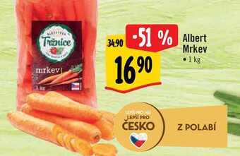 Albert Albert mrkev • 1 kg nabídka