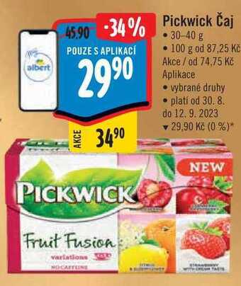 Albert Pickwick čaj 30-40 g nabídka
