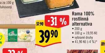 Albert Rama 100% rostlinná alternativa • 200 g nabídka