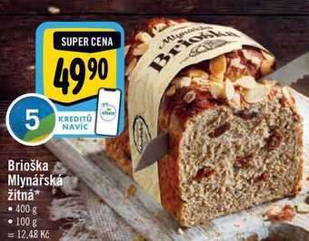 Albert Brioška mlynářská žitná 400 g nabídka
