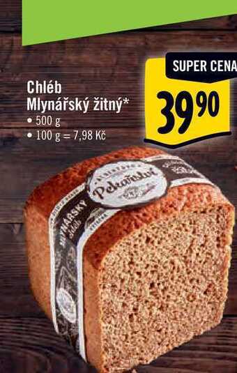 Albert Chléb mlynářský žitný 500 g nabídka