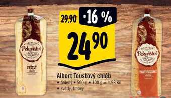 Albert Albert toustový chléb 500 g nabídka