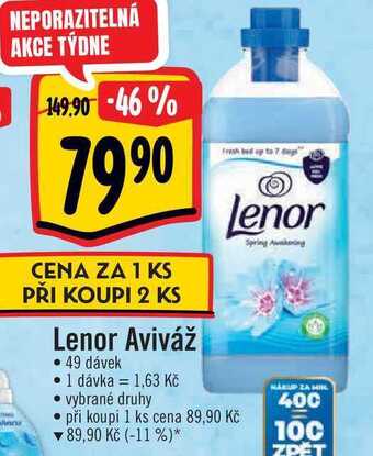 Albert Lenor aviváž • 49 dávek nabídka