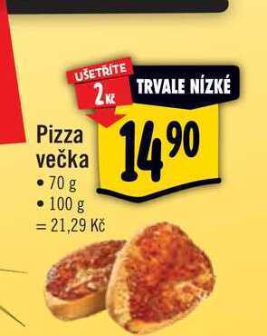 Albert Pizza večka 70 g nabídka