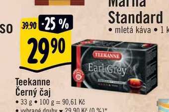 Albert Teekanne černý čaj 33 g nabídka