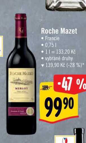 Albert Roche mazet 0,75 l nabídka