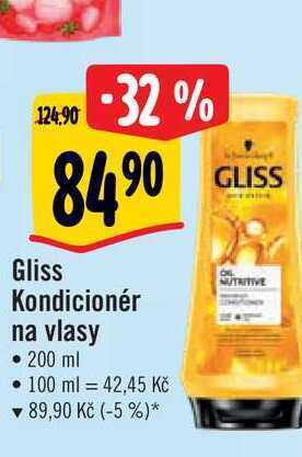 Albert Gliss kondicionér na vlasy • 200 ml nabídka