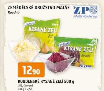 Trefa Roudenské kysané zelí 500 g bílé, červené nabídka