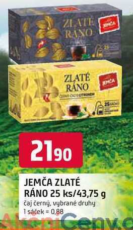 Trefa Jemča zlaté ráno 25 ks/43,75 g čaj černý nabídka