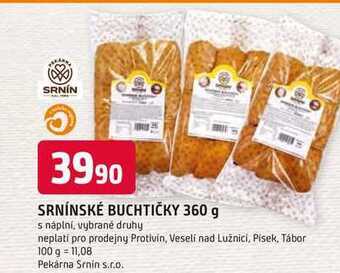 Trefa Srnínské buchtičky 360 g nabídka