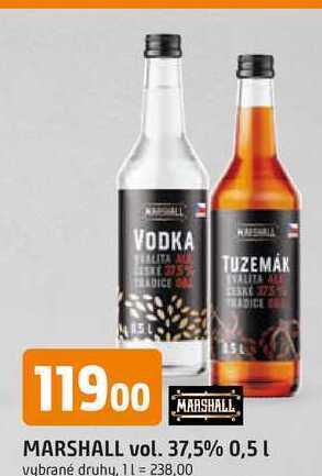 Trefa Marshall vol. 37,5% 0,5 l nabídka