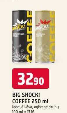 Trefa Big shock! coffee 250 ml nabídka