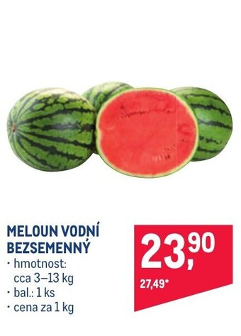 Makro MELOUN VODNÍ BEZSEMENNÝ nabídka