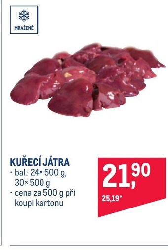 Makro KUŘECÍ JÁTRA nabídka