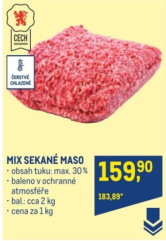 Makro MIX SEKANÉ MASO nabídka