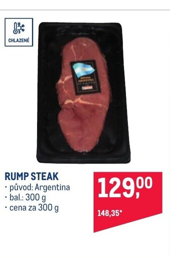 Makro RUMP STEAK nabídka