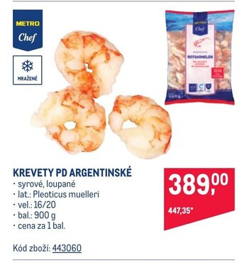 Makro KREVETY PD ARGENTINSKÉ nabídka