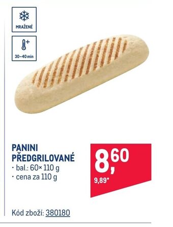 Makro PANINI PŘEDGRILOVANÉ nabídka