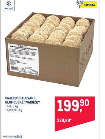 PAJERO OBALOVANÉ OLOMOUCKÉ TVARŮŽKY