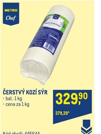 Makro ČERSTVÝ KOZÍ SÝR nabídka
