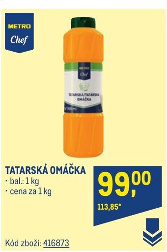Makro TATARSKÁ OMÁČKA nabídka
