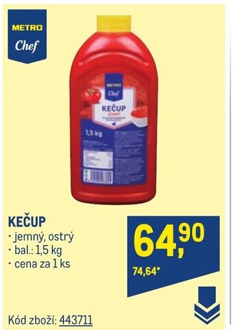 Makro KEČUP nabídka