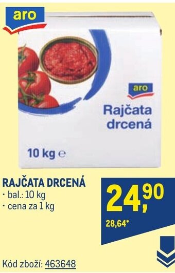 Makro RAJČATA DRCENÁ nabídka