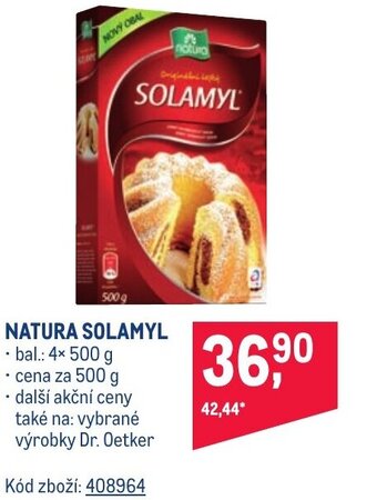 Makro NATURA SOLAMYL nabídka
