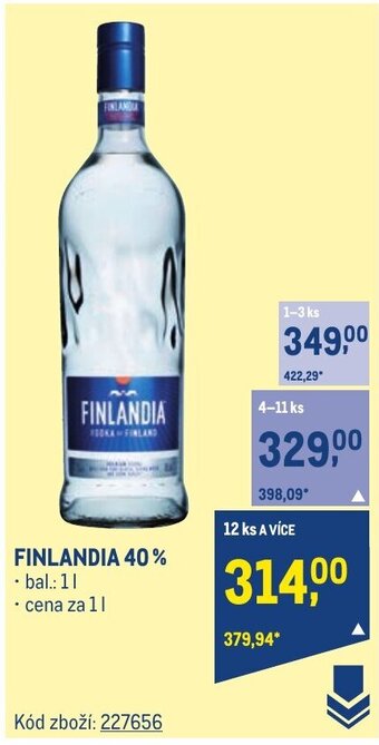 Makro FINLANDIA 40% nabídka