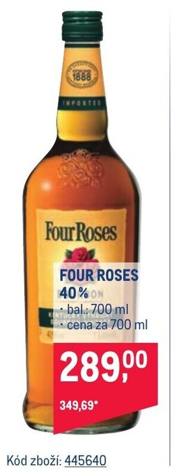 FOUR ROSES 40%