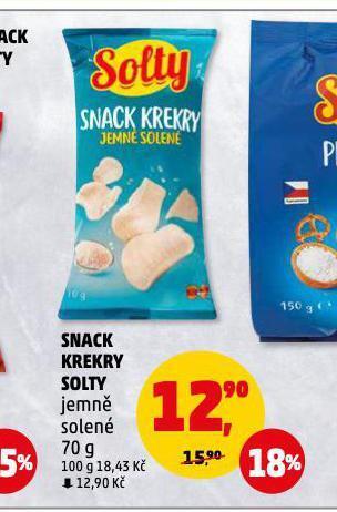 Penny Market Snack krekry nabídka