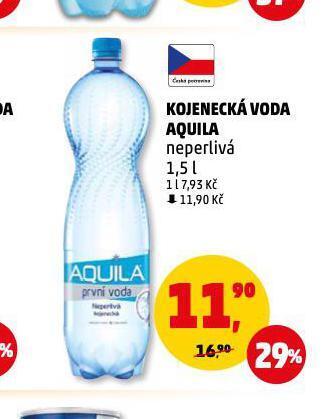 Penny Market Kojenecká voda aquila nabídka
