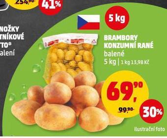 Penny Market Brambory konzumní rané nabídka