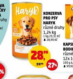 Penny Market Konzerva pro psy haryk nabídka