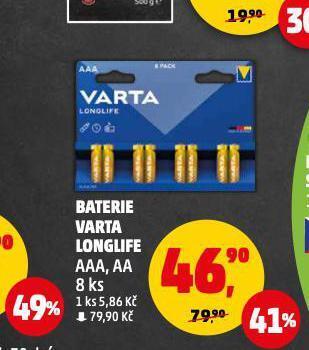 Penny Market Baterie varta nabídka